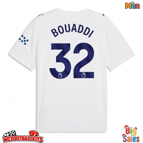 Manchester City Ayyoub Bouaddi #32 Replica Third Stadium Shirt 2026-27 Short Sleeve